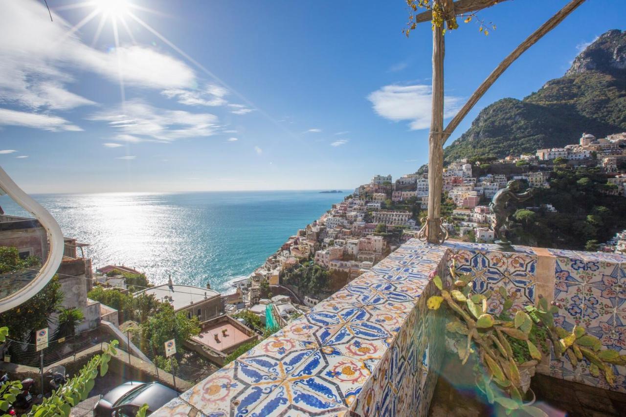 Estate4Home - Palazzo Crocione Positano Buitenkant foto